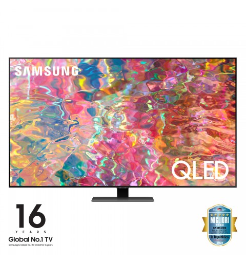Samsung Series 8 TV QLED 4K 55” QE55Q80B Smart TV Wi-Fi Carbon Silver 2022