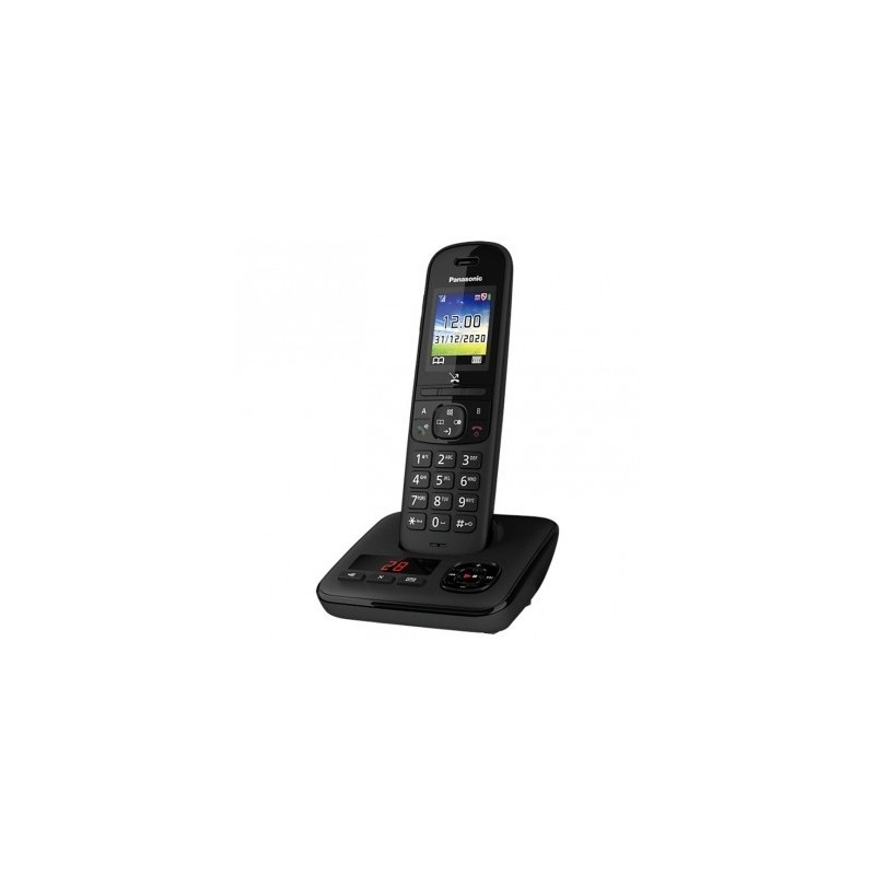 Panasonic KX-TGH720JT Teléfono DECT Identificador de llamadas Negro