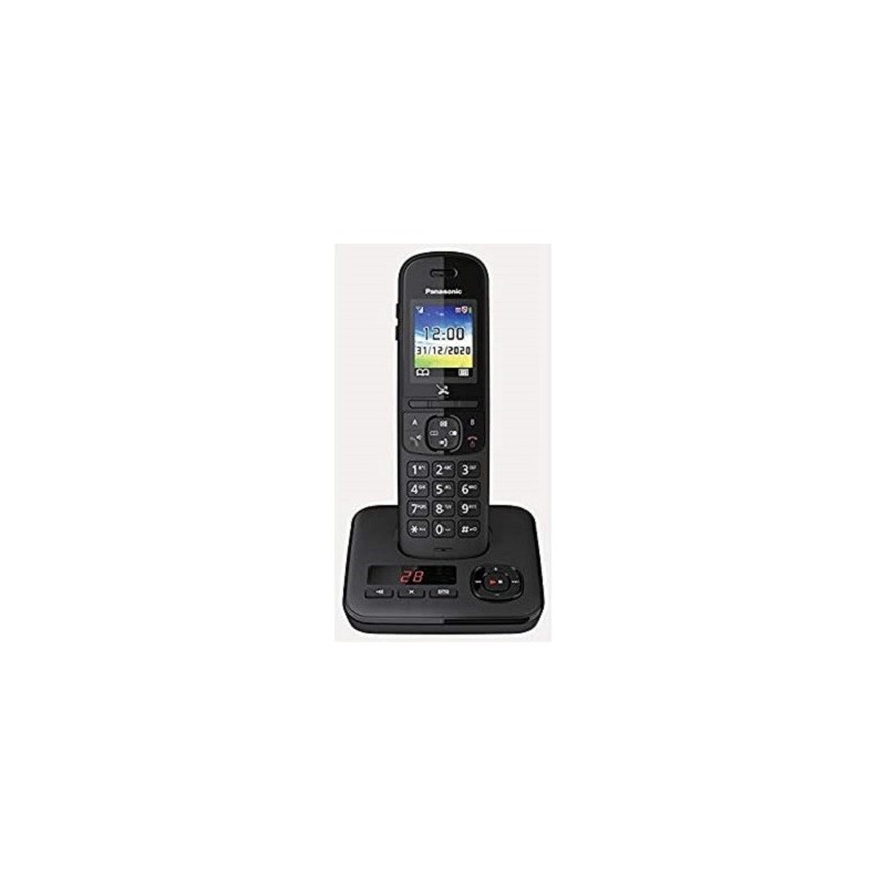 Panasonic KX-TGH720JT Téléphone DECT Identification de l'appelant Noir