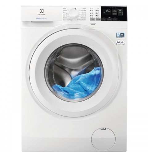 Electrolux EW6F492Y lavadora Carga frontal 9 kg 1200 RPM D Blanco