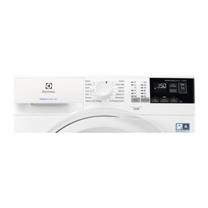 Electrolux EW6F492Y lavadora Carga frontal 9 kg 1200 RPM D Blanco