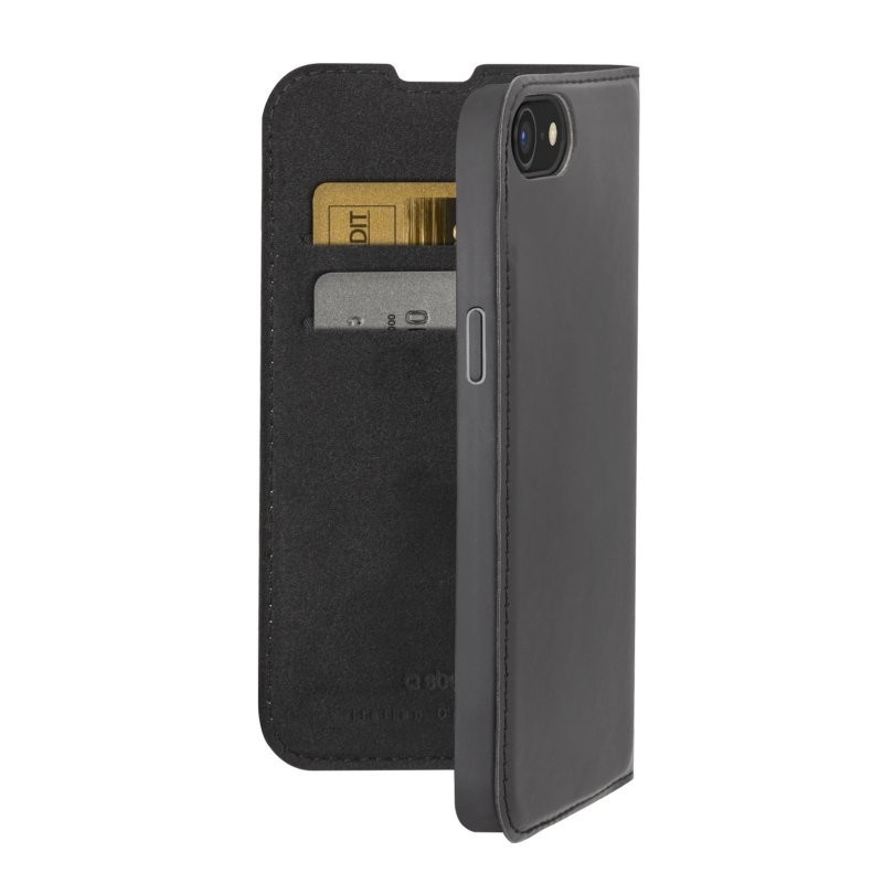 SBS TEBKLITEIPSE22K coque de protection pour téléphones portables 11,9 cm (4.7") Étui avec portefeuille Noir