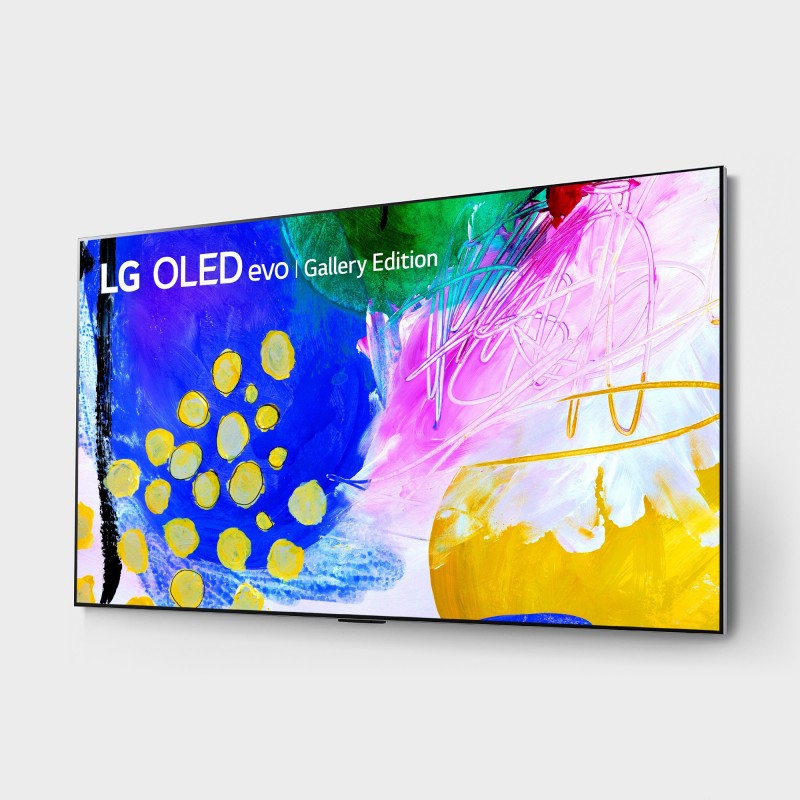 LG OLED evo Gallery Edition OLED65G26LA.API Fernseher 165,1 cm (65 Zoll) 4K Ultra HD Smart-TV WLAN Silber
