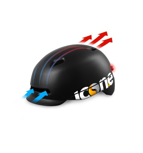 Icon.e Helmet Air Pure Black Nero