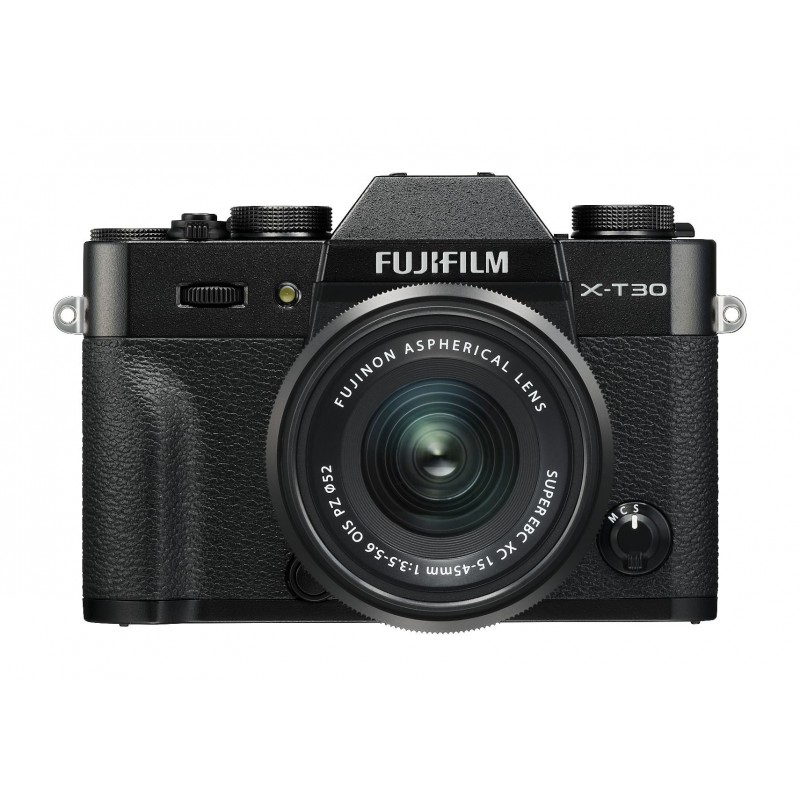 Fujifilm X -T30 II + 15-45mm Cuerpo MILC 26,1 MP X-Trans CMOS 4 9600 x 2160 Pixeles Negro