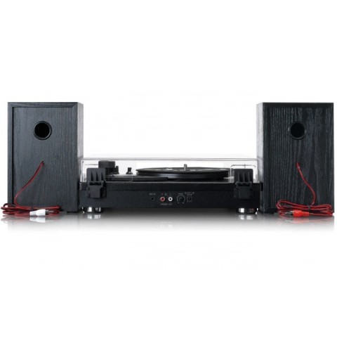 Lenco LS-101BK tocadisco Tocadiscos de tracción por correa Negro