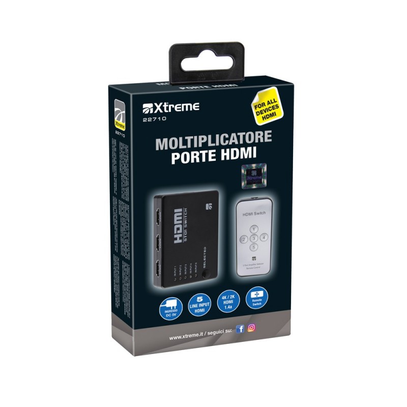 Xtreme 22710 interruptor de video HDMI