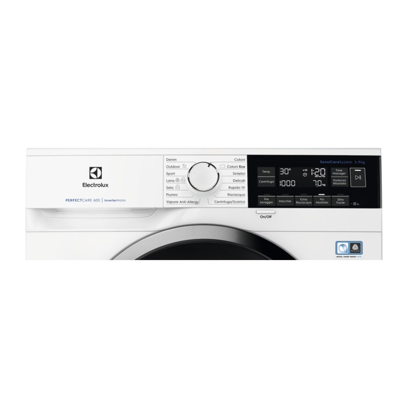 Electrolux EW6S370S lavatrice Caricamento frontale 7 kg 1000 Giri min D Bianco