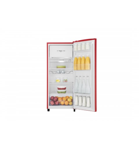 Hisense RR220D4ARF réfrigérateur Autoportante Rouge