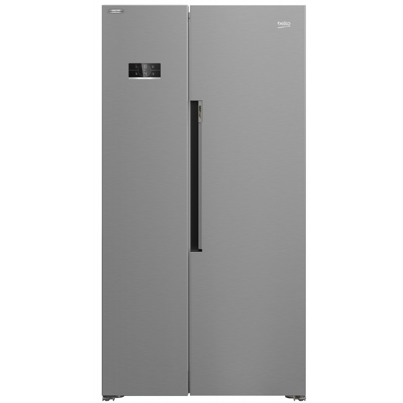 Beko GN1603140XBN side-by-side refrigerator Freestanding 580 L E Stainless steel