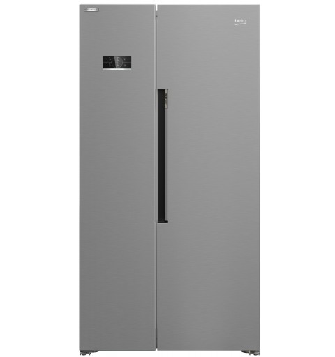 Beko GN1603140XBN side-by-side refrigerator Freestanding 580 L E Stainless steel