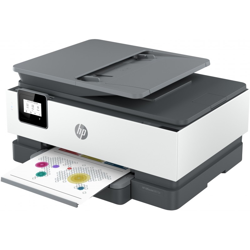 HP OfficeJet 8015e All-in-One-Drucker, Drucken, Kopieren, Scannen, Automatische Dokumentenzuführung für 35 Blatt Beidseitiger