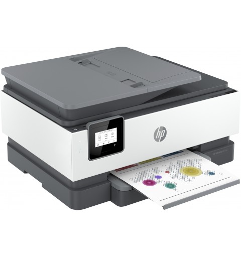HP OfficeJet 8015e All-in-One Printer, Print, copy, scan, 35-sheet ADF Two-sided printing Capacitive Touchscreen MGD (mono