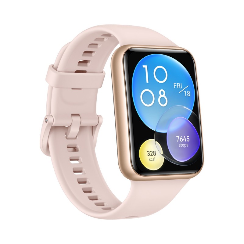Huawei WATCH FIT 2 4.42 cm (1.74") 33 mm AMOLED Pink GPS (satellite)