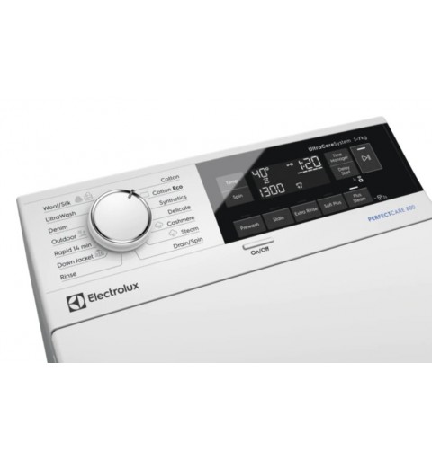 Electrolux EW7T363S machine à laver Charge par dessus 6 kg 1251 tr min B Blanc