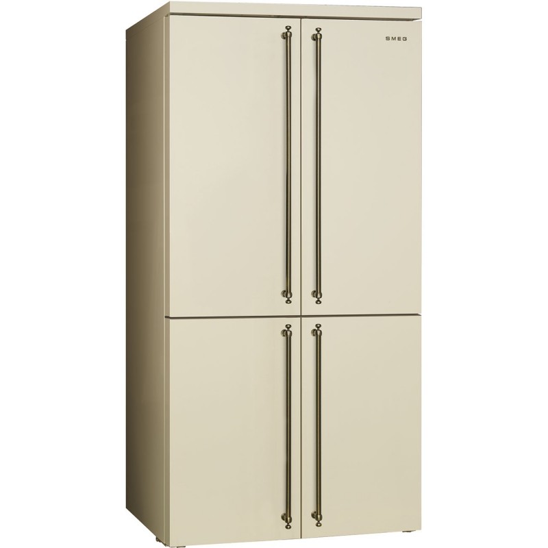 Smeg FQ60CPO5 nevera puerta lado a lado Independiente 581 L F Crema de color