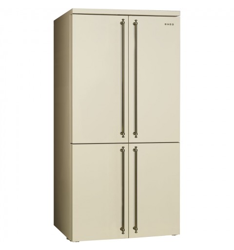 Smeg FQ60CPO5 nevera puerta lado a lado Independiente 581 L F Crema de color