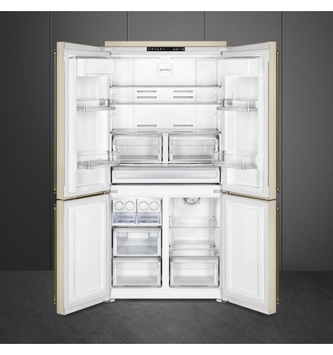Smeg Colonial kyl frys french door FQ60CPO5 (Creme)