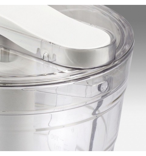 Girmi TR15 picadora eléctrica de alimentos 0,5 L 500 W Transparente, Blanco