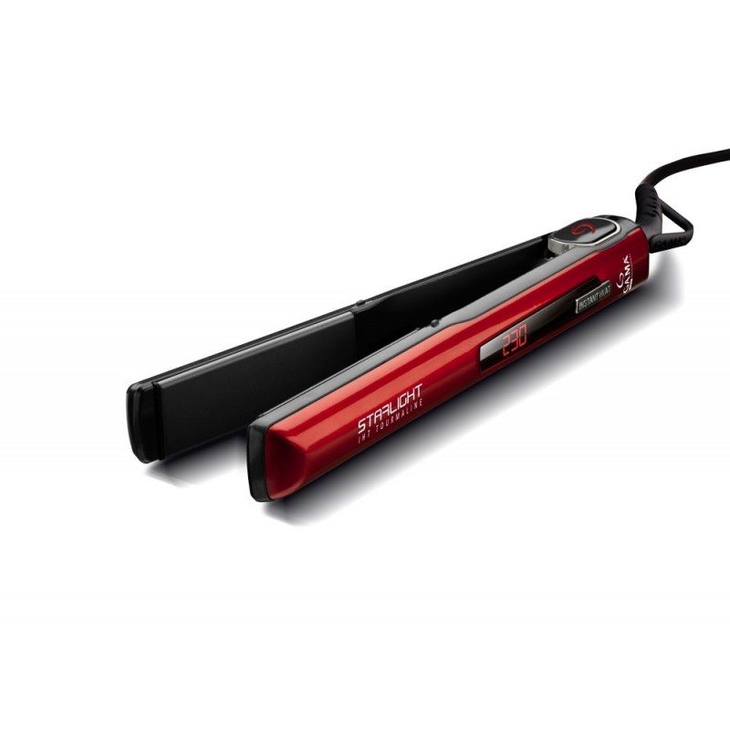 GA.MA Starlight Digital Tourmaline Fer à lisser À chaleur Rouge 42 W 3 m