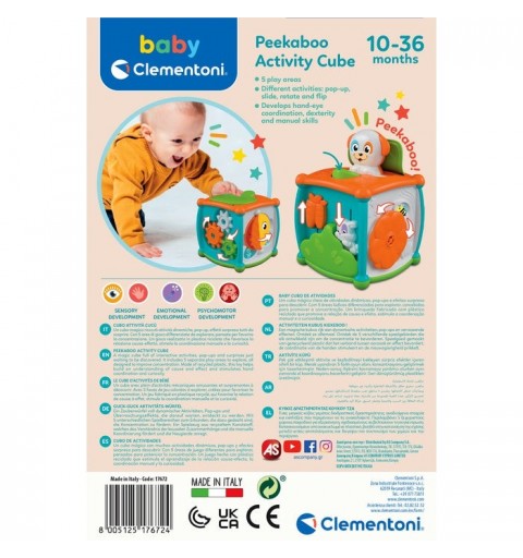 Baby Peekaboo Activity Cube
