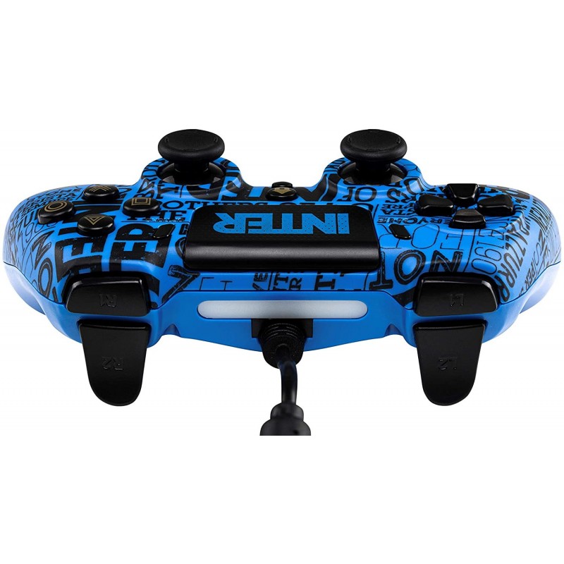 Qubick ACP40165 mando y volante Negro, Azul Gamepad Analógico Digital PlayStation 4