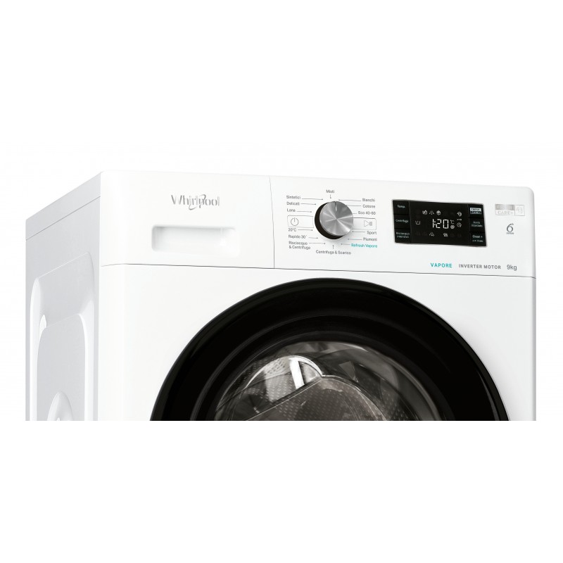 Whirlpool FFB R649 BV IT lavadora Carga frontal 9 kg 1400 RPM A Blanco