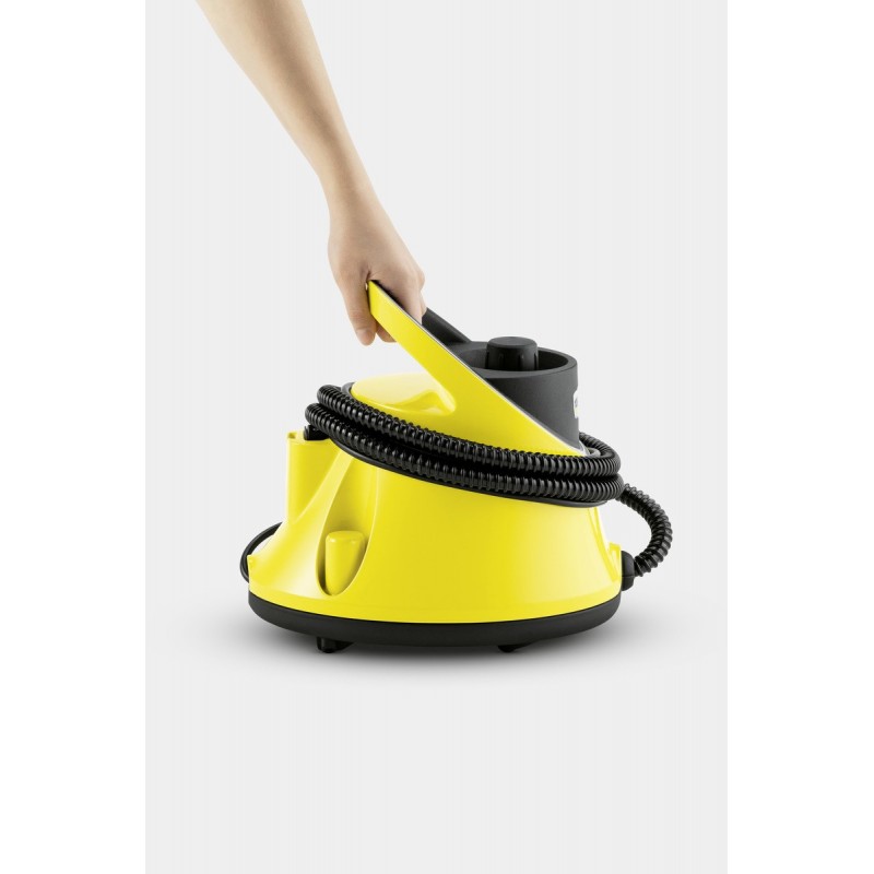 Kärcher SC 2 Deluxe EasyFix Cylinder steam cleaner 1 L 1500 W Black, Yellow