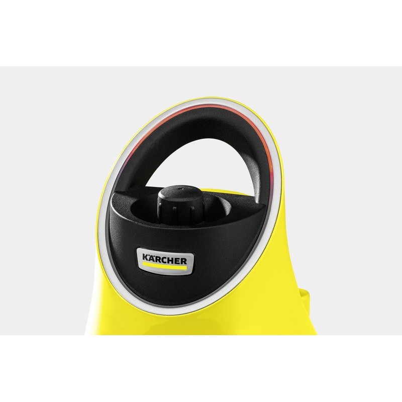 Kärcher SC 2 Deluxe EasyFix Cylinder steam cleaner 1 L 1500 W Black, Yellow