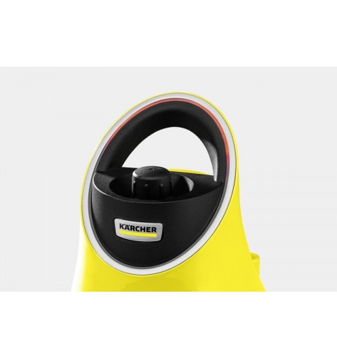 Kärcher SC 2 Deluxe EasyFix Cylinder steam cleaner 1 L 1500 W Black, Yellow