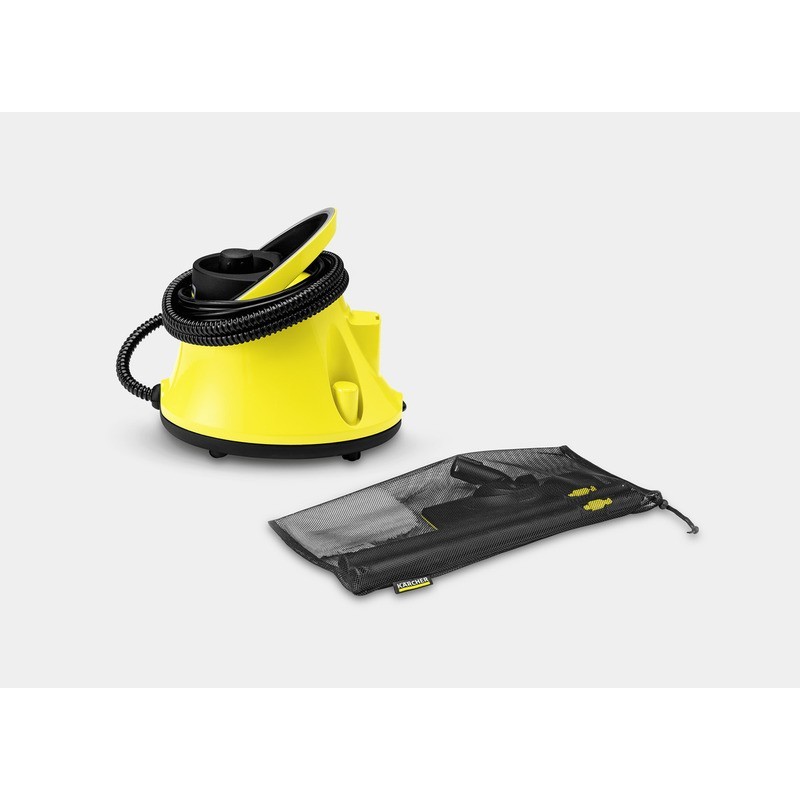 Kärcher SC 2 Deluxe EasyFix Cylinder steam cleaner 1 L 1500 W Black, Yellow