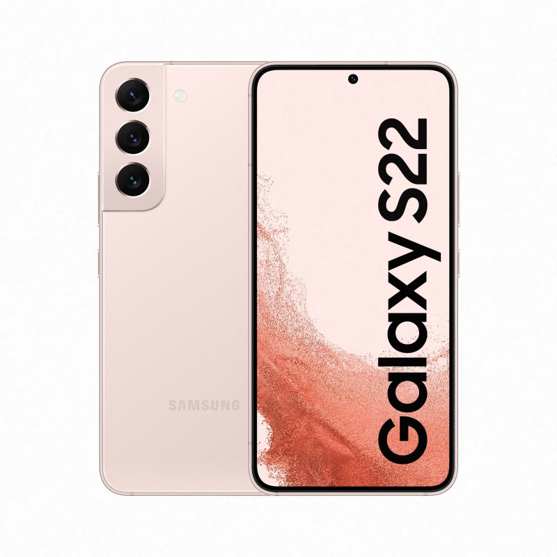 TIM SAMSUNG GALAXY S22 (256GB) 15,5 cm (6.1") Doppia SIM Android 12 5G USB tipo-C 8 GB 3700 mAh Oro rosa