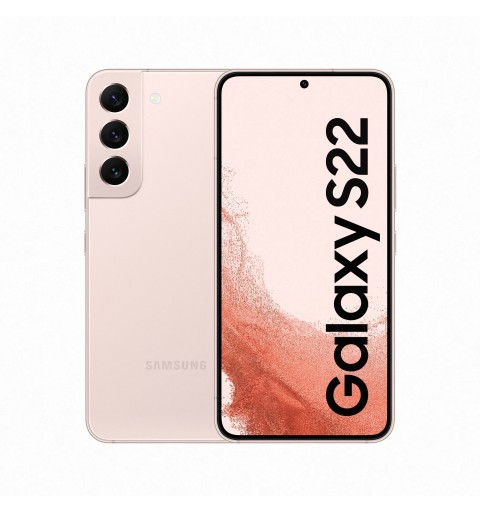 TIM SAMSUNG GALAXY S22 (256GB) 15,5 cm (6.1") Doppia SIM Android 12 5G USB tipo-C 8 GB 3700 mAh Oro rosa