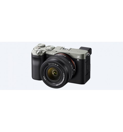 Sony α 7C MILC 24,2 MP CMOS 6000 x 4000 Pixel Nero, Argento