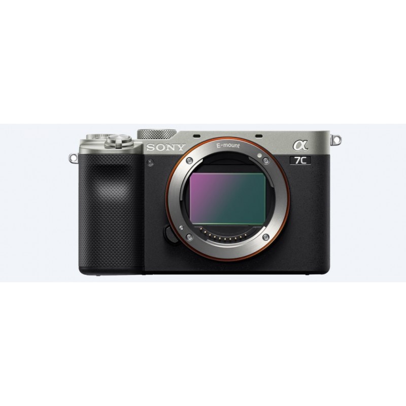 Sony α 7C MILC 24,2 MP CMOS 6000 x 4000 Pixel Nero, Argento