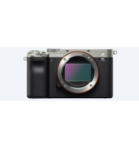 Sony α 7C MILC 24,2 MP CMOS 6000 x 4000 Pixel Nero, Argento