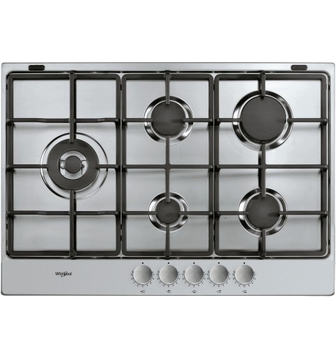 Whirlpool TGML 761 IX Edelstahl Integriert 75 cm Gaskochfeld 5 Zone(n)