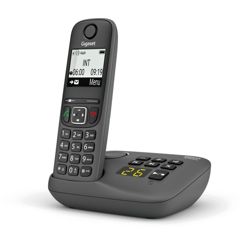 Gigaset AS490A Telefono analogico DECT Identificatore di chiamata Nero