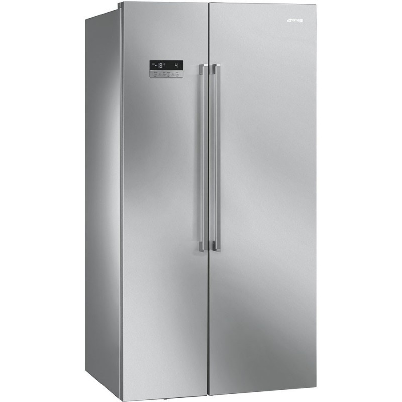 Smeg SBS63XDF frigo américain Autoportante 580 L F Acier inoxydable