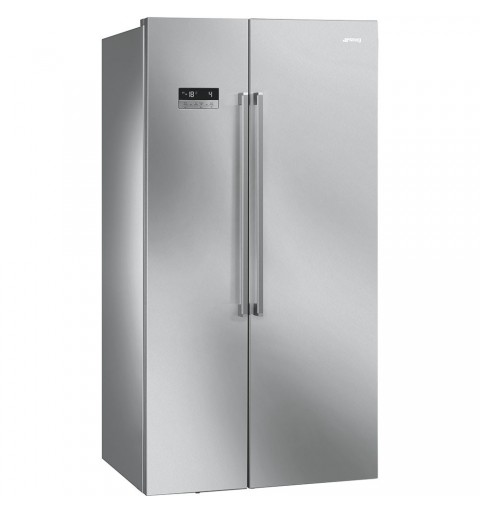 Smeg SBS63XDF frigo américain Autoportante 580 L F Acier inoxydable