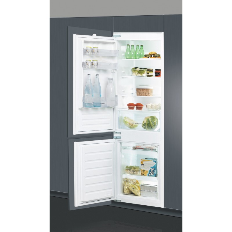 Indesit B 18 A1 D S I 1 fridge-freezer Built-in 273 L F White