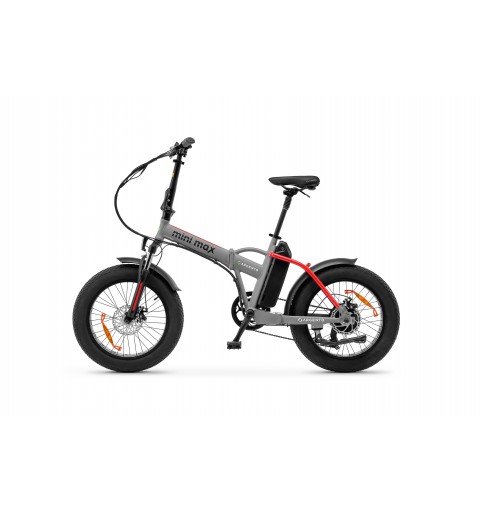 Argento Bike Mini Max Grau, Rot Aluminium 50,8 cm (20 Zoll) 25 kg