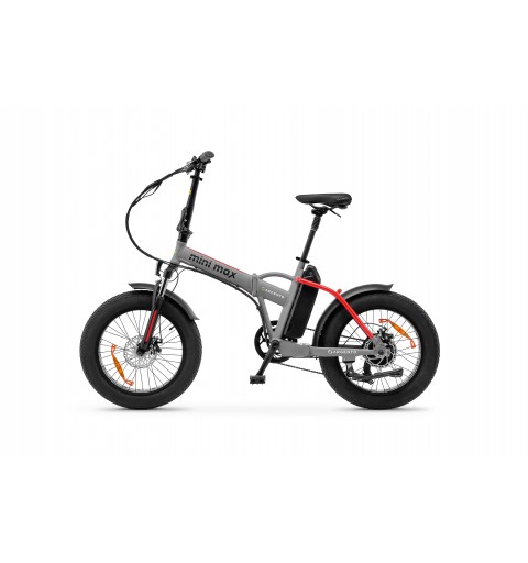 Argento Bike Mini Max Gris, Rouge Aluminium 50,8 cm (20") 25 kg