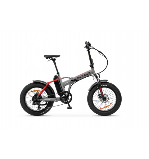 Argento Bike Mini Max Grau, Rot Aluminium 50,8 cm (20 Zoll) 25 kg