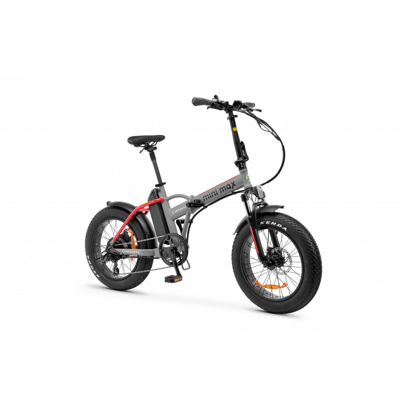 Argento Bike Mini Max Gris, Rouge Aluminium 50,8 cm (20") 25 kg