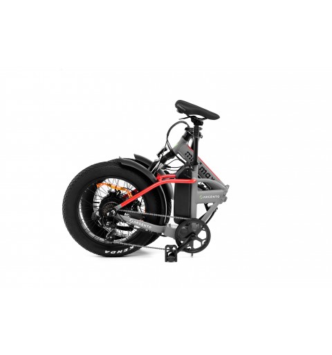 Argento Bike Mini Max Gris, Rouge Aluminium 50,8 cm (20") 25 kg