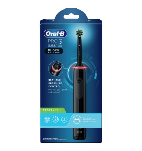 Oral-B PRO 80332092 spazzolino elettrico Adulto Nero
