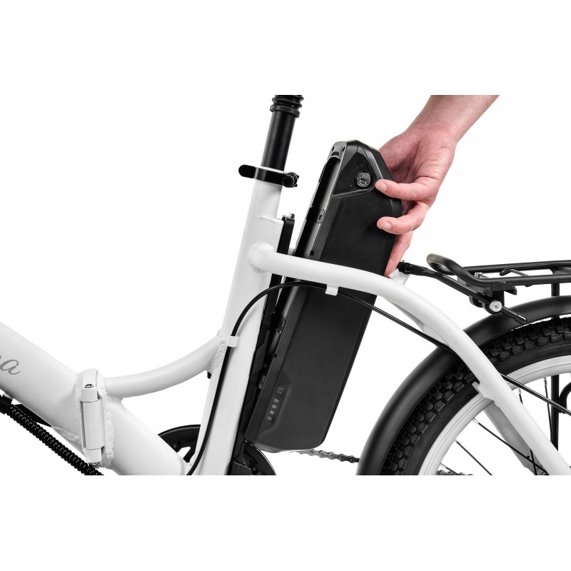 Argento Bike Piuma Noir, Rouge, Blanc Aluminium 50,8 cm (20") 22 kg