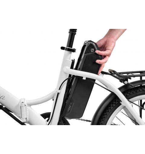Argento Bike Piuma Noir, Rouge, Blanc Aluminium 50,8 cm (20") 22 kg