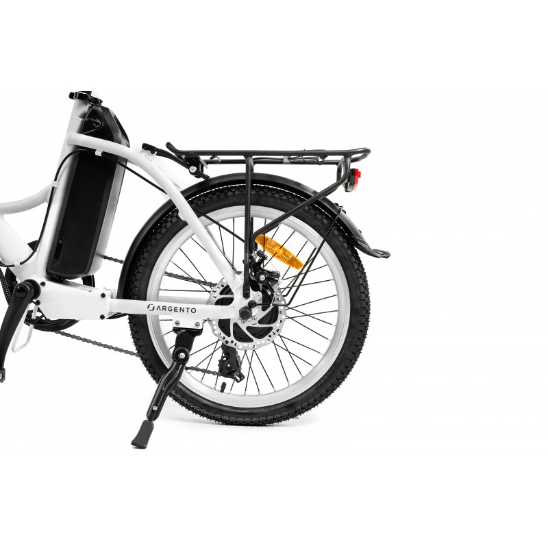 Argento Bike Piuma Noir, Rouge, Blanc Aluminium 50,8 cm (20") 22 kg